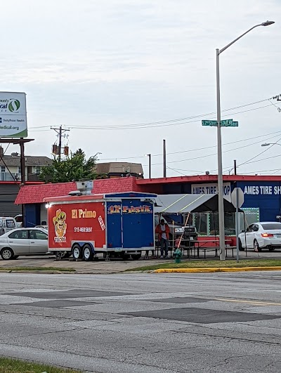 Tacos El Primo food truck in Ames