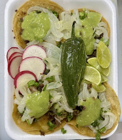 Tacos El King food truck in Lawrence