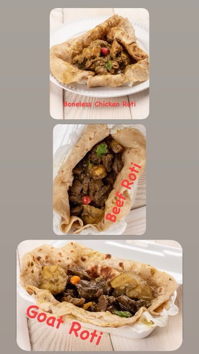 The Rolling Roti food truck in Hartford