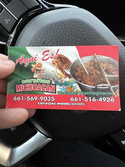 Carnitas ¨Michoacan¨ food truck in Bakersfield