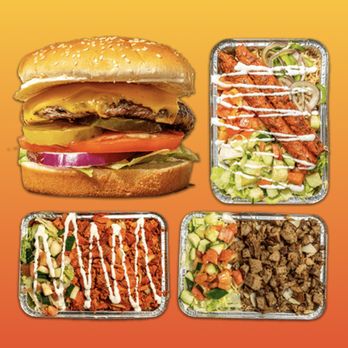 Penn State Halal Guys food truck in State College
