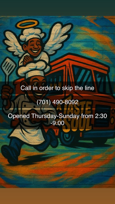 A taste of soul llc food truck in Minot