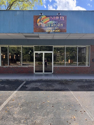M&D West African Cuisine Restaurant food truck in Gainesville