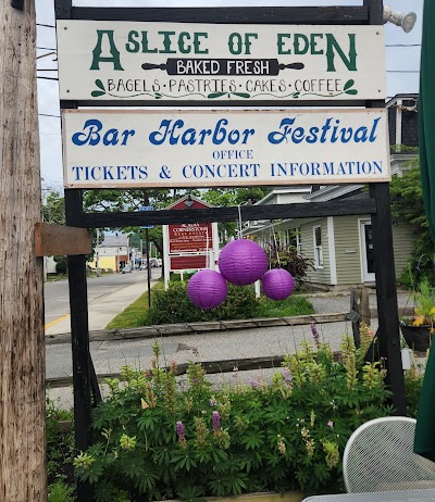 A Slice of Eden food truck in Bar Harbor