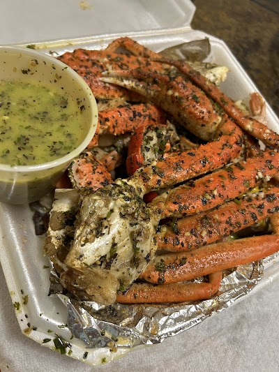 Crabtrappin food truck in Greenville