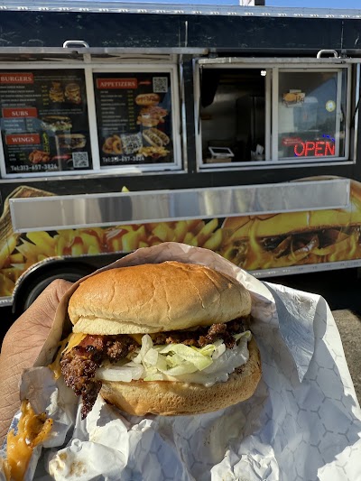 Jacob's Habibi Burger food truck in Flint