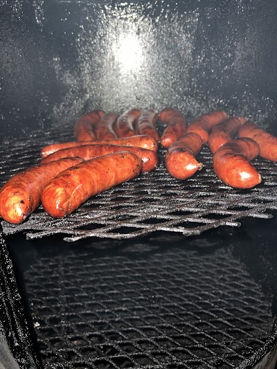 Rolling smoked barbeque food truck in Waco