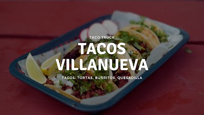 Tacos Villanueva food truck in Des Moines