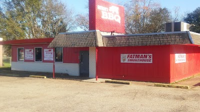 Fat Man's Smokehouse BBQ food truck in Montgomery