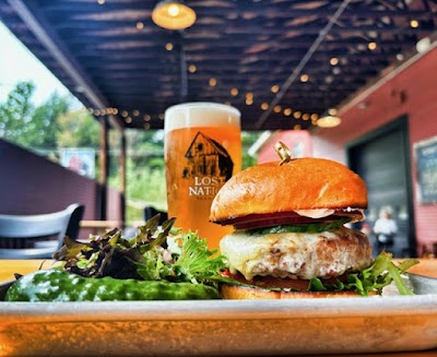Lost Nation Brewing food truck in Stowe