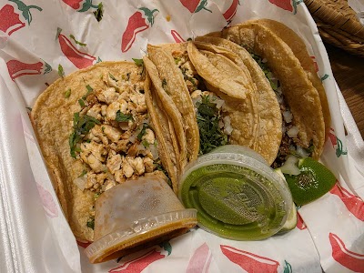 Taquitos Uruapan USA. Mexican Taco Stand food truck