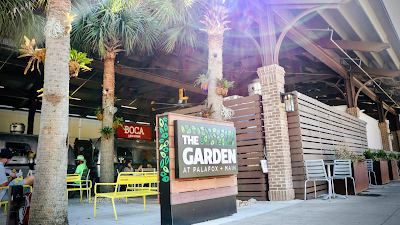 The Garden at Palafox + Main food truck in Pensacola