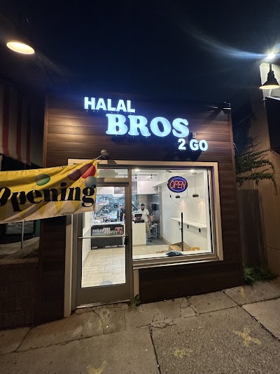 Halal Bros 2 Go food truck in Ann Arbor