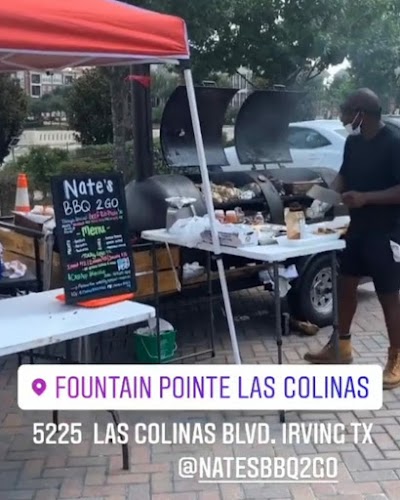 Nate's BBQ 2 Go food truck in Plano