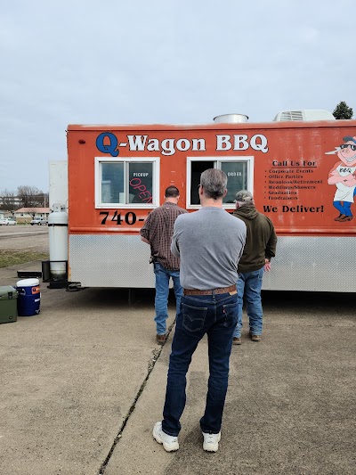 Q Wagon BBQ food truck in Athens
