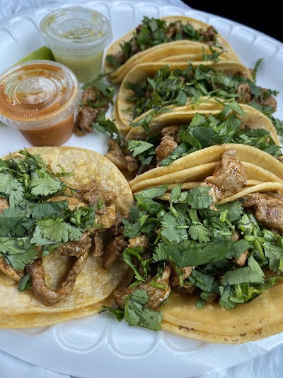 Golden Rooster Taqueria food truck in Galveston