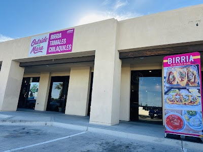 Outside The Masa food truck in Palm Springs