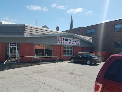Pop's BBQ food truck in Iowa City