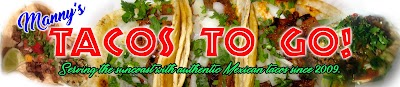 Manny's Tacos To Go food truck in Sarasota