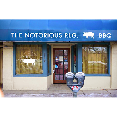 The Notorious P.I.G. BBQ food truck