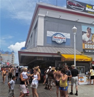 Thrasher's French Fries food truck